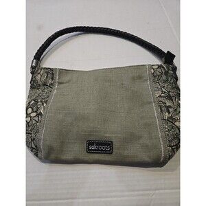 Sakroots Elsa Artist Circle Sage Green Spirit Desert Small Hobo Purse/Bag